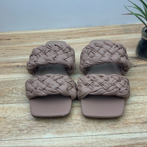 Steve Madden Merrin Woven Sandal sz 8 - Picture 3 of 9